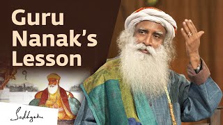 A Lesson From Guru Nanak  Sadhguru [upl. by Mady]