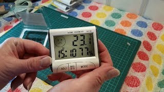 Digital Thermometer amp Hygrometer Unboxing and Review [upl. by Annoved]