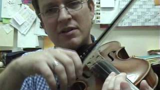 Violin Lesson 29 Bouncing Strokes spiccato bowing [upl. by Yelich]