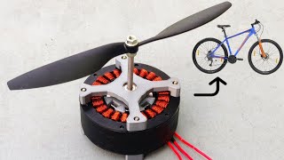 Brushless DC Motor Using Cycle [upl. by Larimer]