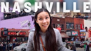 NASHVILLE WALKING TOUR  what to see in downtown Nashville [upl. by Geminius]