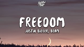 Justin Bieber BEAM  Freedom Lyrics [upl. by Elli]