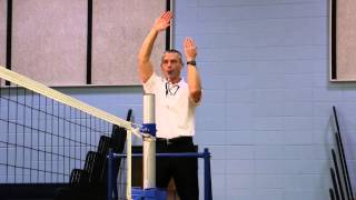 20142015 NFHS Volleyball Signals for Referee R1 produced by ZONI [upl. by Raymonds]