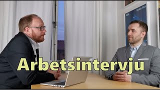 Arbetsintervju exempel och tips [upl. by Aleacim]