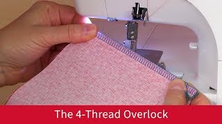 The 4Thread Overlock on the Baby Lock Vibrant [upl. by Nevah124]