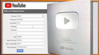 HOW TO GET the SILVER PLAY BUTTON  CLAIM your 100k subscriber award [upl. by Ykcul]