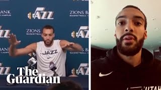 Utah Jazzs Rudy Gobert wishes he had taken coronavirus more seriously [upl. by Aidnyc]