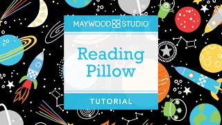 Zippered Reading Pillow [upl. by Dulcine]