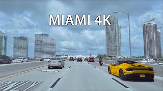 Miami 4K  Gold Coast  Scenic Drive [upl. by Pooh221]