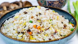 Chinas Most Famous Fried Rice Recipe  Yangzhou Chaofan 扬州炒饭 [upl. by Biron781]