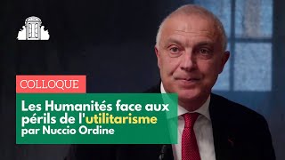 « Les Humanités face aux périls de lutilitarisme » par Nuccio Ordine  ENSPSL [upl. by Salomon]