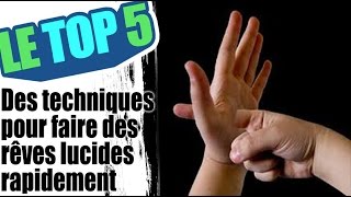 Le top 5 des techniques pour faire des rêves lucides rapidement [upl. by Aicilyhp]