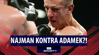 NAJMAN vs ADAMEK w klatce Medalista olimpijski i zawodnik MMA namawia do walki [upl. by Pillyhp]