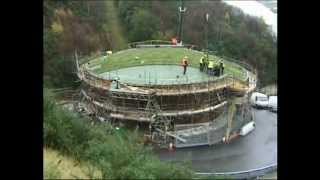 Eden Project Green Roof Sedum Blanket Installation by Bauder [upl. by Afira]