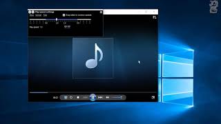 How to adjust play speed in Windows Media Player [upl. by Vachil]