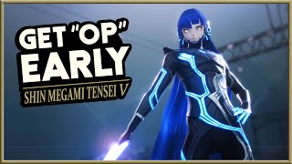 Shin Megami Tensei V  Get “OVERPOWERED” Before The First Boss [upl. by Stew104]