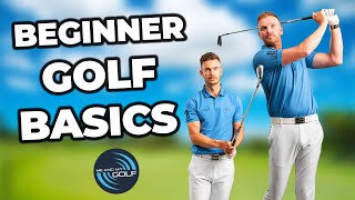 BEGINNER GOLF BASICS  PART 1 [upl. by Elumas]