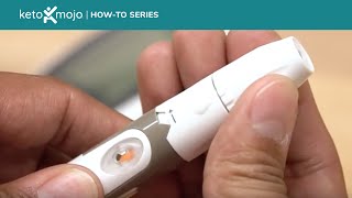 How to use your KetoMojo lancet device [upl. by Spatola]