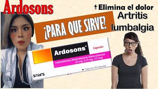 ARDOSONS para que sirve [upl. by Aiym]