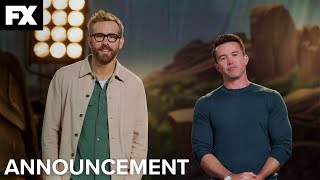 Welcome to Wrexham Announcement with Rob McElhenney and Ryan Reynolds  FX [upl. by Arok]