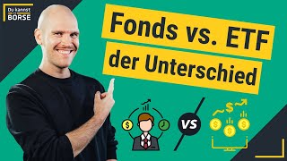 Was ist der Unterschied zwischen Fonds und ETFs 🤔 [upl. by Bucky]