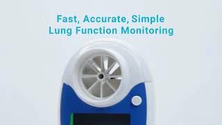 asma1 Introducing Vitalographs handheld lung monitor for remote Asthma patient monitoring [upl. by Syverson]