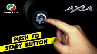 Cara Pasang Push Start Button  Perodua Axia [upl. by Yleen]