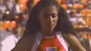 W 200m  Florence GriffithJoyner  2134  Seoul South Korea  1988  World Record [upl. by Auop]