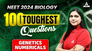 100 Toughest Questions  Genetics Numericals  NEET 2024 Biology  Garima Goel [upl. by Enerahs]