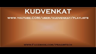 kudvenkat [upl. by Aland]