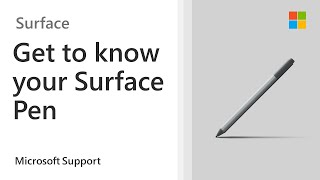 How to use the Surface Pen  Microsoft [upl. by Hamforrd743]