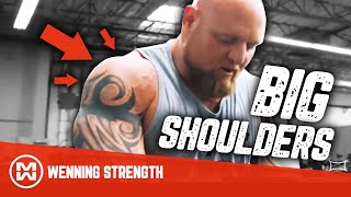 How to Build Big Shoulders SAFELY Dont Compromise Your Joints [upl. by Seyer924]