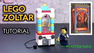 How to Build a LEGO Zoltar Fortune Telling Machine [upl. by Stanzel]