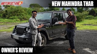 New Mahindra Thar Owners Review  Worth it or no [upl. by Ariaet]