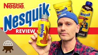 Nesquik Chocolate Milk Review and Powder vs Syrup [upl. by Klockau]