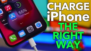 How to Charge Your iPhone the RIGHT Way  MAXIMIZE Battery Life [upl. by Maiocco]