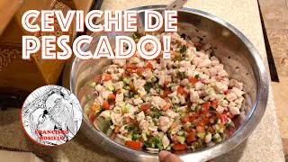 Ceviche de Pescado  Fish Ceviche [upl. by Schaeffer]