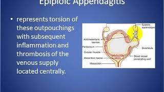 Epiploic Appendagitis [upl. by Leur802]