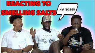 Trying Smelling Salts  Nose Bleach [upl. by Arfihs]