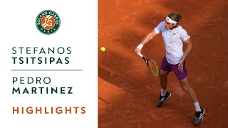 Stéfanos Tsitsipás vs Pedro Martínez  Round 2 Highlights I RolandGarros 2021 [upl. by Anayrb]