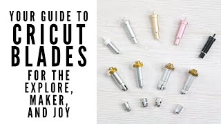 Your Guide to Cricut Blades [upl. by Eitsud]