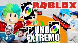 UNO Extremo en Roblox  Juego al UNO en Roblox  Juegos Karim Juega [upl. by Vasos]