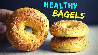 Healthy Bagels QUICK NO YEAST PERFECT FOR BREAKFAST [upl. by Bohrer]