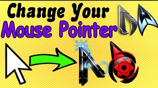 How to Change Mouse Cursor on windows 7810  How to Change Mouse Pointer  Change Arrow in Laptop [upl. by Oicangi]