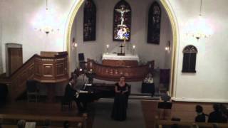 Ida Gudim sings quotMaria Wiegenliedquot by Max Reger [upl. by Oletha]