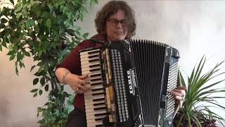 Bernadette  Rock n Roll Medley for accordion [upl. by Auof1]