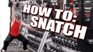 How To Do a Dumbbell Snatch [upl. by Suilienroc]