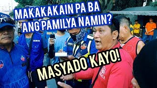 NAG RALLY SA CLEARING😮🤣MGA DRIVER UMALMA😮 MAKATI CLEARING OPERATION 2020 [upl. by Ynnad]