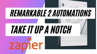 How To Integrate And Automate The Remarkable Tablet With Anything [upl. by Gaves449]