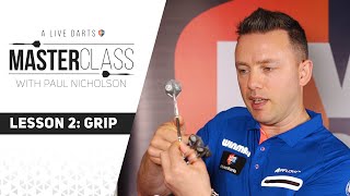 A Live Darts Masterclass  Lesson 2  How to grip your darts [upl. by Albric]